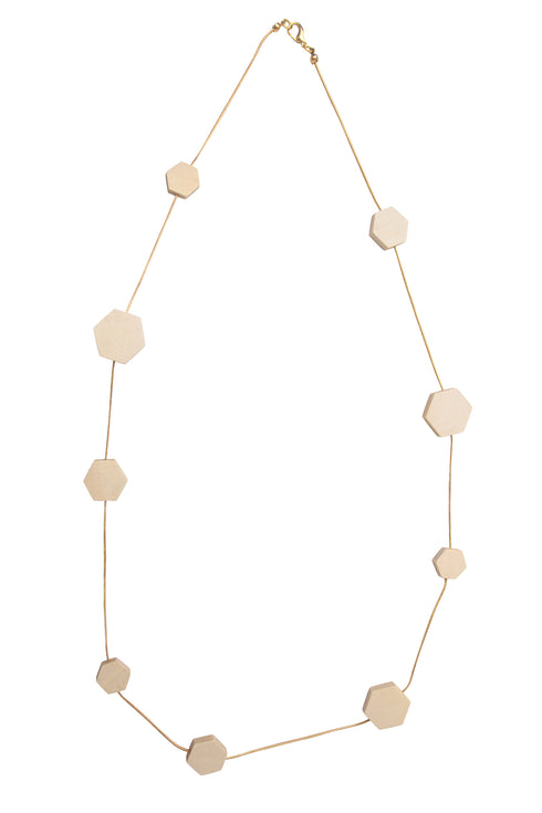 Collana geometrica lunga Lidia