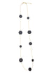 Lidia long geometric necklace