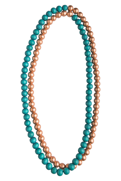 Lange Perlenkette Alison