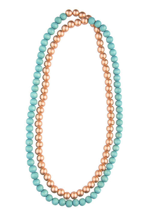 Lange Perlenkette Alison