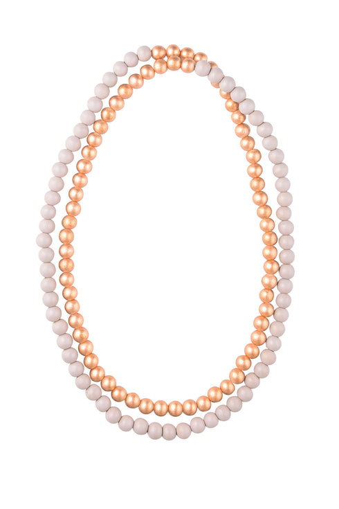 Lange Perlenkette Alison