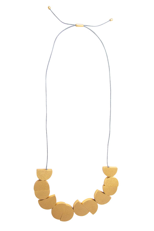 Geometrische Kette Edineia - metallic