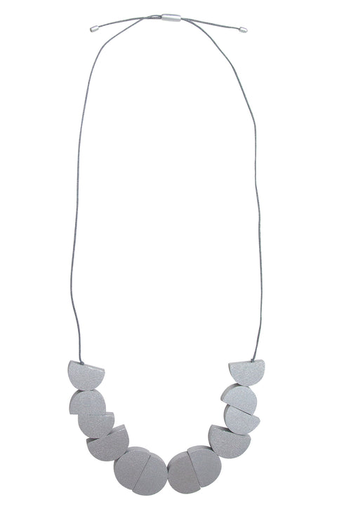 Geometrische Kette Edineia - metallic