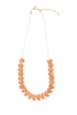 Elegant necklace Lolana - metallic