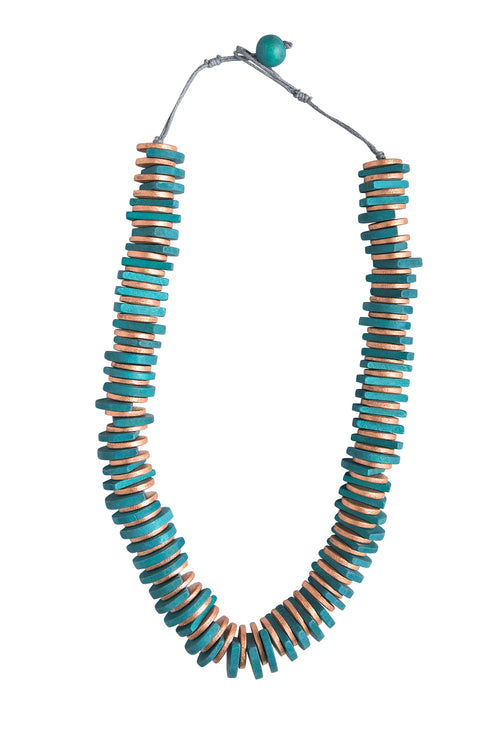 Collana elegante di legno Menami