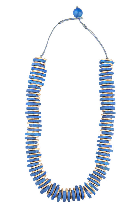 Collana elegante di legno Menami