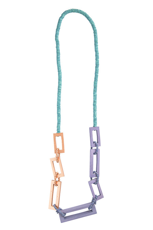 Collana lunga e giocosa Ahu