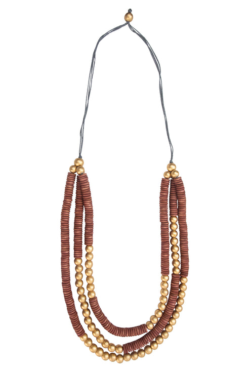 Adjustable statement necklace Svenja