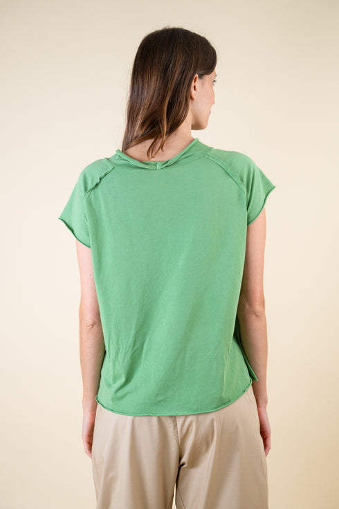 T-Shirt mit Nahtdetail vorn