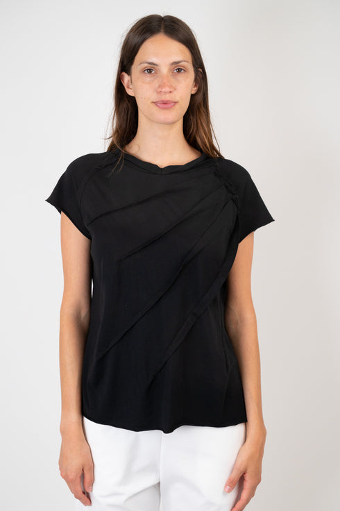 T-Shirt mit Nahtdetail vorn