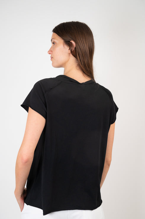 T-Shirt mit Nahtdetail vorn