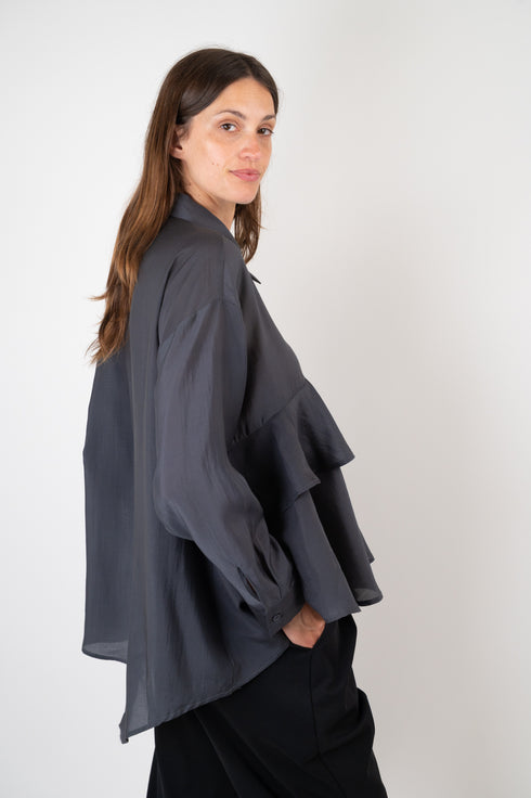 Bluse mit Rüschendetail