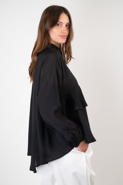 Bluse mit Rüschendetail