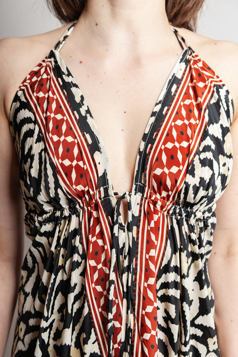 Alininen halter dress Alexandra