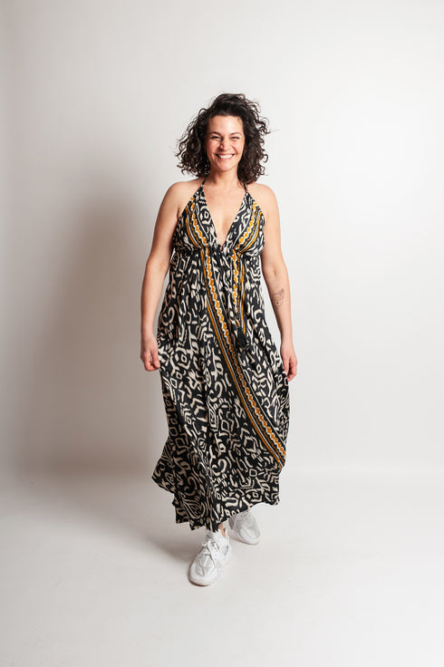 Alininen halter dress Alexandra