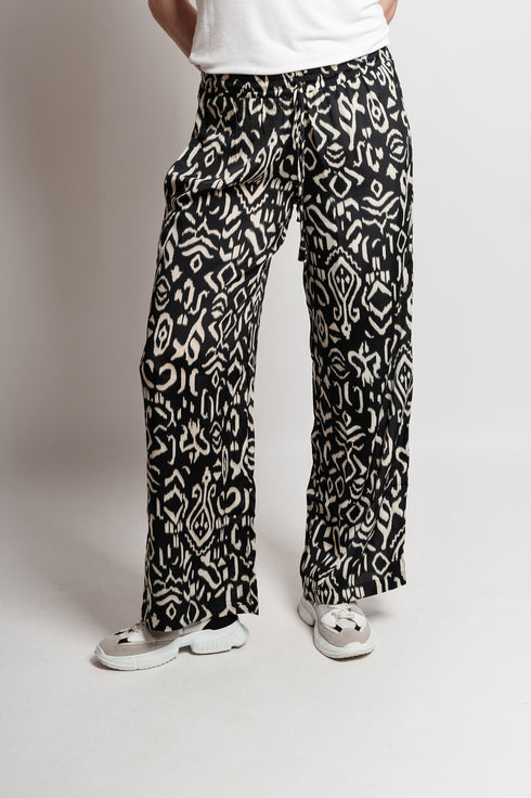 Printed silk pants Jayanna