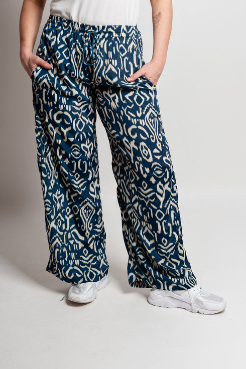 Printed silk pants Jayanna