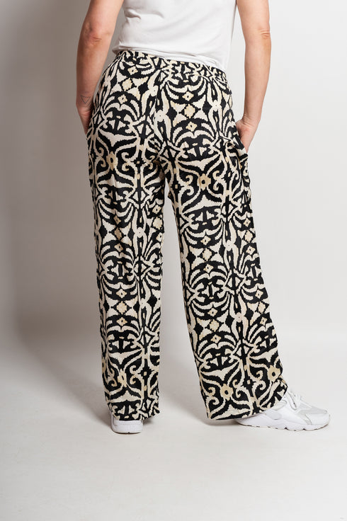Printed silk pants Jayanna