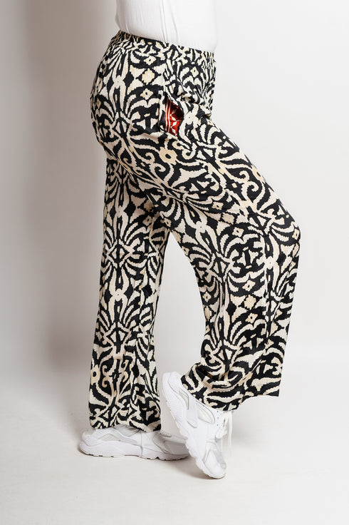 Printed silk pants Jayanna