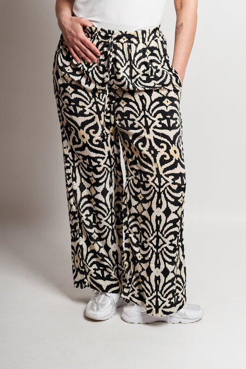 Printed silk pants Jayanna