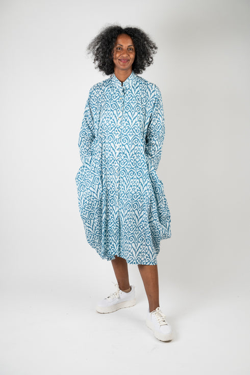 Oversize dress Johla - patterned