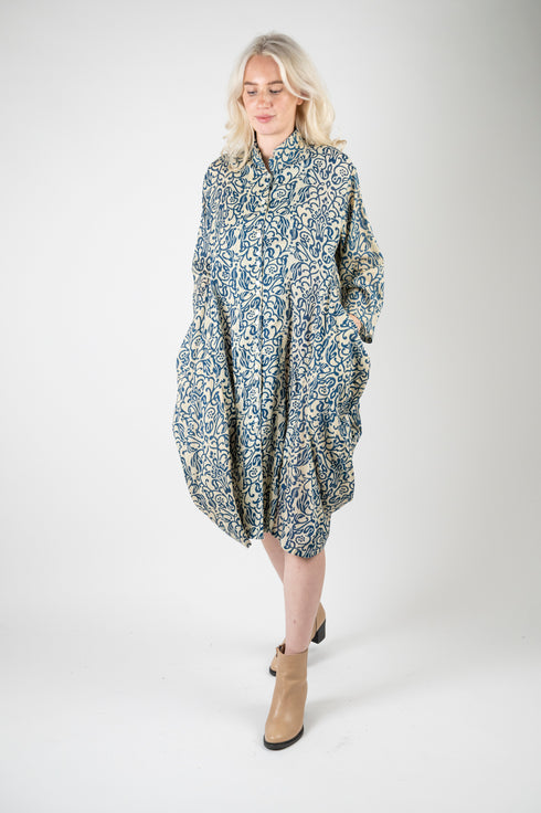 Oversize dress Johla - patterned