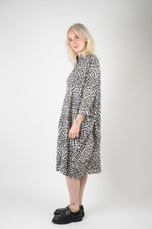 Oversize dress Johla - patterned