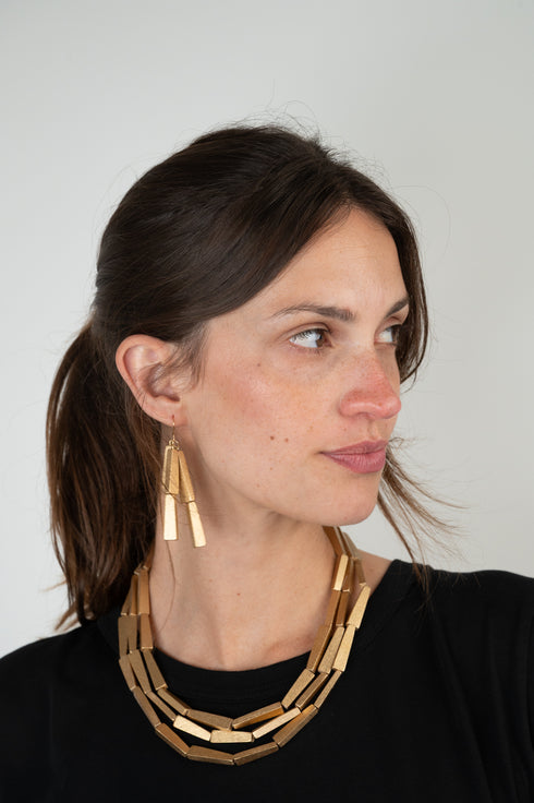 Hängende Stabohrringe