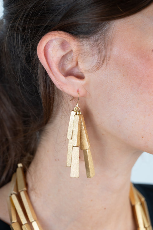 Hängende Stabohrringe