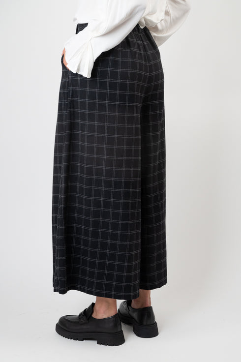 Karierte Hakama Hose