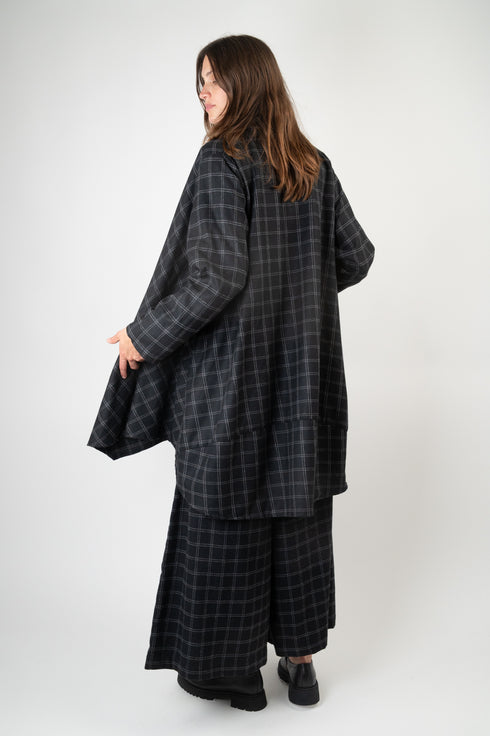 Karierte Mantel