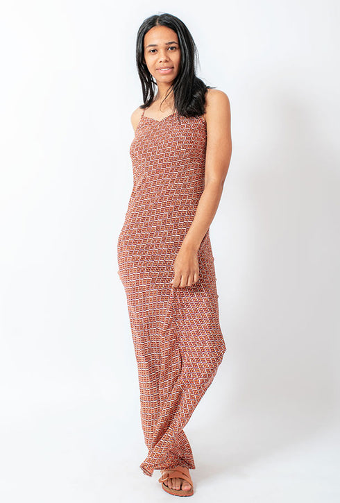 Y Perché? Abito Alina con spalline e lunghezza al pavimento