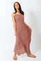 Y Why? Floor-length Strappy Dress Alina
