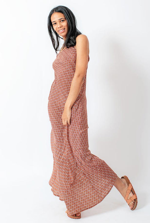 Y Perché? Abito Alina con spalline e lunghezza al pavimento