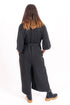 Loose jumpsuit Faye with V-neckline