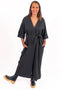 Loose jumpsuit Faye with V-neckline