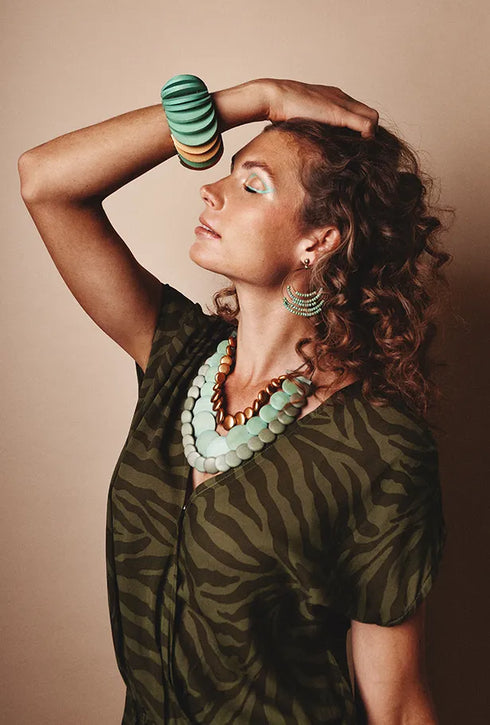 Bracciale a ventaglio grande Xana