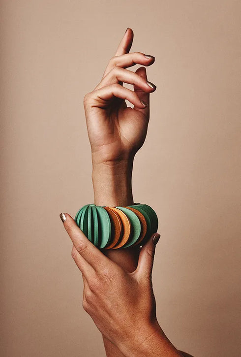 Bracciale a ventaglio grande Xana