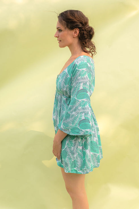 Kurzes Kleid Kaftan