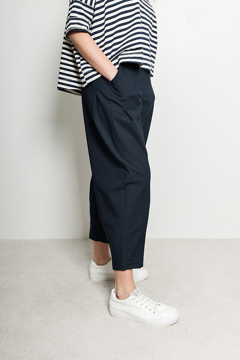 Comodi pantaloni a pieghe Ida