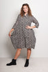 Oversize dress Johla - patterned