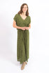 Locker geschnittenes Viskosekleid Capri
