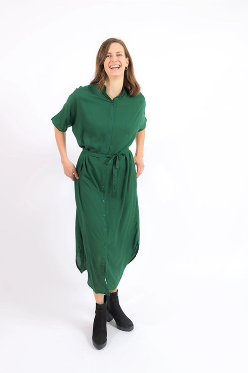 Maxi abito-camicia Dewana