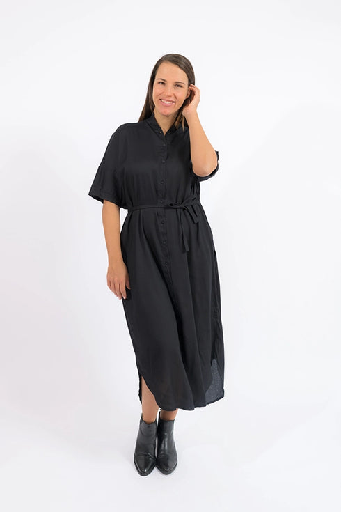 Maxi abito-camicia Dewana