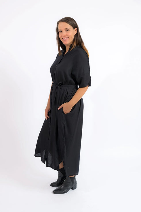 Maxi abito-camicia Dewana