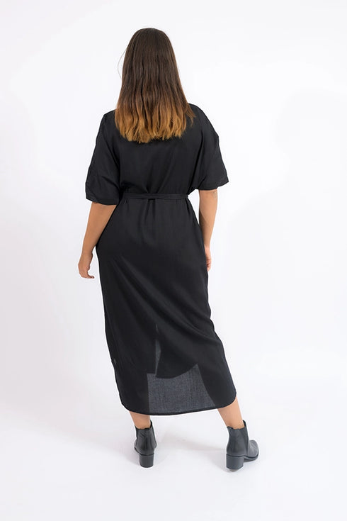 Maxi abito-camicia Dewana