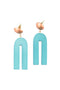 Short hanging earrings Minu