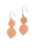 Hanging metallic earrings Enissa