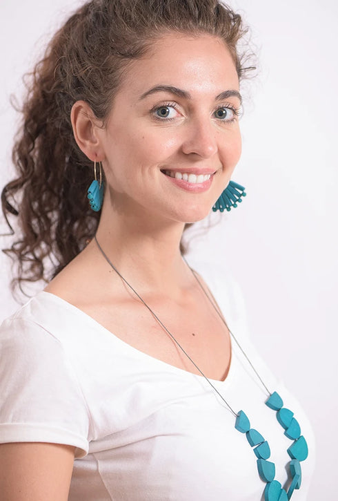 Fan Creole Earrings Edineia
