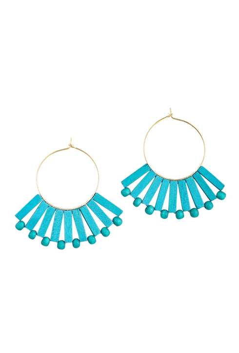 Fan Creole Earrings Edineia